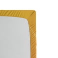 thumbnail image 2 of Ambesonne Yellow Black Fitted Sheet, Jazz Quartet Stage, Full Size, Mustard Black, 2 of 2