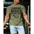 thumbnail image 3 of Gymish Loading Weights Is My Cardio Gym T-Shirt for Men – Motivational Workout Shirt, Mens Gym Shirt, Athletic Gym Clothes, 3 of 5
