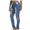 Blue, variant on Vedolay Women's Denim Trousers Womens Jeans High Waisted Straight Leg Denim Pants,Blue M