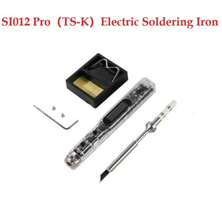 

SI012 Pro(-K)Portable Mini Electric Soldering Iron Smart LED Digital Display Adjustable Temp Iron Built-in Buzzer