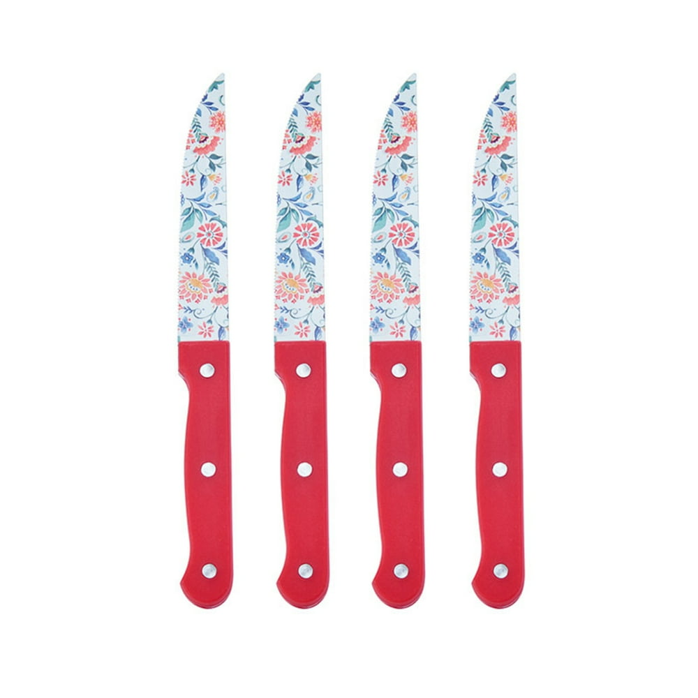 The Pioneer Woman Steak Knife Set, Mazie, 4 Piece Set