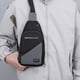 thumbnail image 4 of Mochila Bandolera Antirrobo para Hombre y Mujer | Nylon Impermeable de Gran Capacidad | Bolsa de Viaje Ligera de 30 X 17 X 4,8 Cm para Ciclismo, Uso Diario Al Aire Libre, 4 of 6