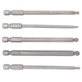 thumbnail image 3 of FELTECHELECTR 5 Vanadium Alloy Steel Screwdriver Bits Magnetic Durable High Precision 100mm, 3 of 8