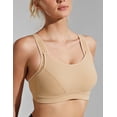 thumbnail image 5 of Wingslove Women's Non Padded Wireless Plus Size High Impact Sports Bra, Beige 34D, 5 of 11
