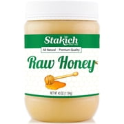 Stakich 100% Pure Unprocessed Raw Superfood 2.5 Lb Honey