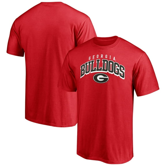 Men's Red Georgia Bulldogs Line Corps T-Shirt