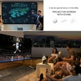 thumbnail image 4 of Foldable Portable HD Projector Screen Movie Video Projection Screen ,Easy to Setup, 4 of 5