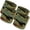 Olive Green, variant on COUVER Camouflage Athletic Sweatband Wristbands Blue White 2 Pairs (4 Count)