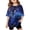 X5Blue, variant on lnmuld Cute Tops for Girls Galaxy Print Short Sleeve Graphic Tee Loose Fit Comfortable Casual Top for Kids Boys and Girls Color:Blue,Size:12-13 Years