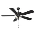 thumbnail image 5 of Savoy House - M2026NBRV - 52" 2-Light Outdoor Ceiling Fan in Natural Brass, 5 of 7