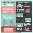 thumbnail image 4 of Hand to Hand Wombat Party Game By Exploding Kittens Brand, Ages 7 and up, 3-6 Players, 4 of 6