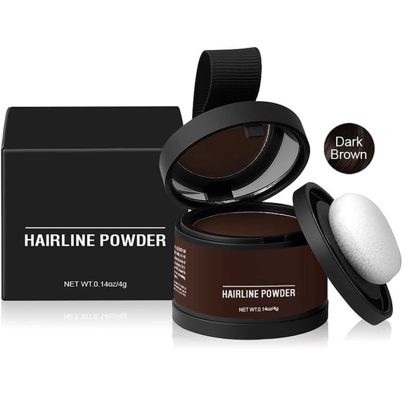 Hairline Powder,Hairline Shadow Hair Coverage Touch Up Hair Powde,48H Waterproof Hair Powder for Thinning Hair for Women Hair Root Touch Up Powder Hair Root Cover Up Conceals Hair Loss