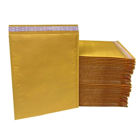 StarBoxes 50 Kraft Bubble Mailers 14.5x20" - #7 Self-Seal Padded Envelopes