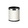thumbnail image 1 of Bewildely Cubo de basura de basura de acero inoxidable, contenedor de basura de cocina de gran capacidad de boca ancha de doble capa Suministros de limpieza para el hogar 10L Tipo 3 Blanco, 1 of 6
