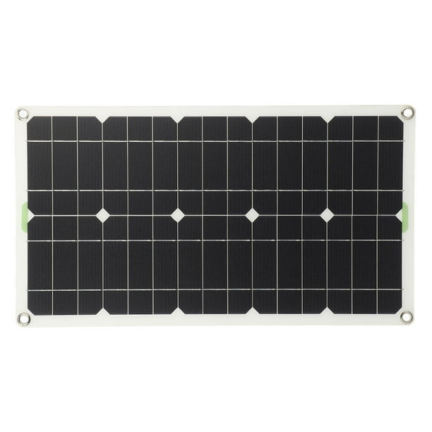 Cargador de panel Solar, Panel de Carga Solar Energía Portátil Ahorro de 100W Para Remolque