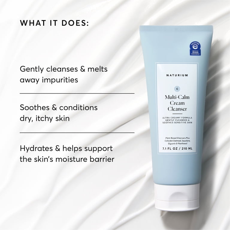 Naturium Multi Calm Cream Cleanser photo 3