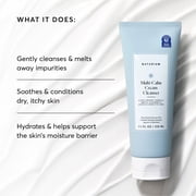 Naturium Multi-Calm Cream Cleanser, Hydrating Face Wash for Sensitive Skin, 7.1 fl oz