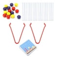 thumbnail image 4 of Clip Perles Jouet, Tri des Perles Jeu Concentration Formation Main-Œil Coordination Formation 3 Couleurs de Perles pour Maison Coloré Perles Jouet, 4 of 8