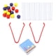 thumbnail image 4 of Juego de cuentas de clip de clasificación de colores, juego de cuentas de clip para niños, juego de rompecabezas de cuentas, juguetes de clasificación de cuentas de colores, funcionalidad versátil, 4 of 12