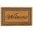 thumbnail image 6 of Home & More Border Welcome Coir Outdoor Doormat, 6 of 7
