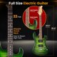 thumbnail image 3 of Pyle Kit de Guitarra Eléctrica con Amplificador, Instrumento de Tamaño Completo con Pastillas Humbucker, Amplificador de Guitarra y Accesorios para Principiantes, 39" Verde, 3 of 5