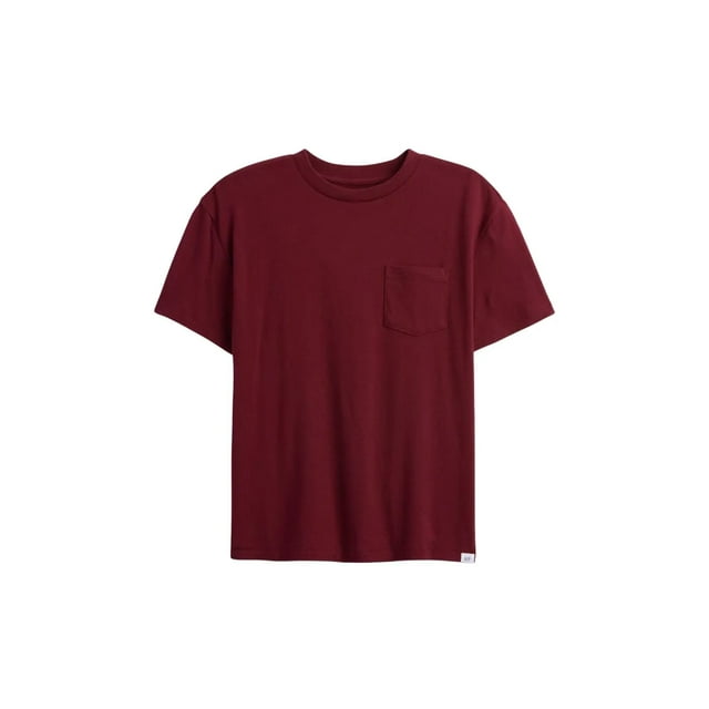 Remera GAP para Niños Manga Corta con Bolsillo Cuello Redondo Sulphur XXL
