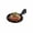 Black / 100 Count, variant on Mini Serve Fish Clear Plastic Tasting Plate - 3 3/4" x 2 1/2" x 1" - 100 count box