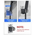 thumbnail image 3 of Rain Shower Head with 3-Mode Handheld Spray Combo, Dual Showerheads, All-Metal High-Pressure 10-Inch Rainfall Shower Head Set, Extension Arm with 3-Way Diverter, Matte Black, 3 of 6