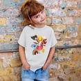 thumbnail image 2 of MEZZALL T-Shirts de Mode pour Garçons et Filles, Décontractés, Imprimés, Col Rond, Manches Courtes, Mignons, 12-13 Ans, 2 of 3