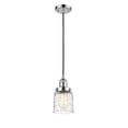 thumbnail image 4 of Innovations Lighting  Franklin Restoration Bell - 1 Light 5" Cord Hung Mini Pendant Deco Swirl/Polished Chrome, 4 of 5