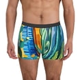 thumbnail image 1 of Balery Bright Paper Cactus Scene Calzoncillos bóxer para hombre, ropa interior de algodón suave y transpirable con cinturilla de nailon-X-Large, 1 of 5