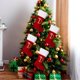 thumbnail image 4 of Chimenea Decoraciones de Navidad Suministros de Decoración de Navidad Red High End Gold Velvet Letter Calcetines 26 Carta Calcetines Regalo de Navidad Calcetines Regalos de Navidad de la Familia, 4 of 5