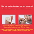thumbnail image 4 of Metal High Heel Toe Protectors for Womens Pointed Shoes - Elegant Invisible Shoe Tip Covers for Scratches & Wear Protection, 4 of 8