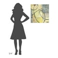 thumbnail image 4 of Global Gallery's 'Ribbon Dance I' By Albena Hristova Stretched Canvas Wall Art, 4 of 4