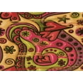 thumbnail image 1 of Ahgly Company Machine Washable Indoor Rectangle Transitional Saffron Red Area Rugs, 6' x 9', 1 of 7