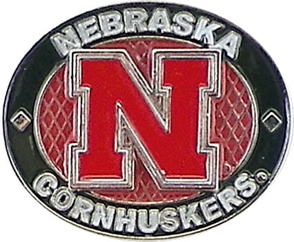 Nebraska Cornhuskers Oval Pin by