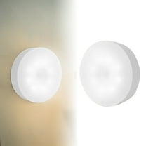 Smart Home Motion Sensor Light, Rechargeable Battery Operated LED Night Lights with Adjustable Brightness for Closet, Cabinet, Laundry, Garage, Porch, Corridor Indoor Outdoor Automation Lighting