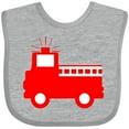 thumbnail image 3 of Inktastic Cute Red Firetruck Boys or Girls Baby Bib, 3 of 4