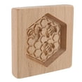 thumbnail image 4 of Cookie Mold Shortbread Mold Wooden Biscuit Cutter Cookie Mold Cutter Gingerbread Biscuit Shortbread Mold(Bee), 4 of 8