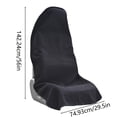 thumbnail image 3 of Housses de Siège de Sport Absorbantes Universelles Non-yoga Randonnée Serviettes de Voiture et Coussinets de Protection, 3 of 6
