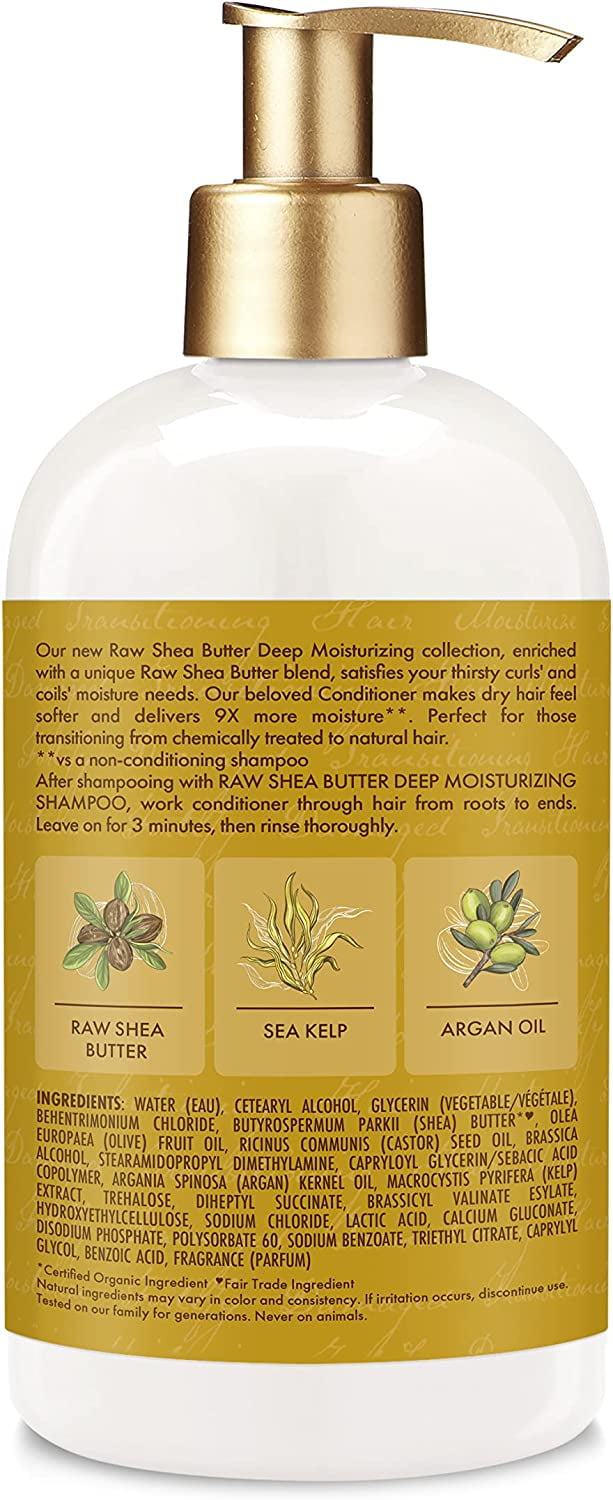 Shea Moisture Raw Shea Butter Moisture Retention Conditioner 13 oz (Pack of 2)
