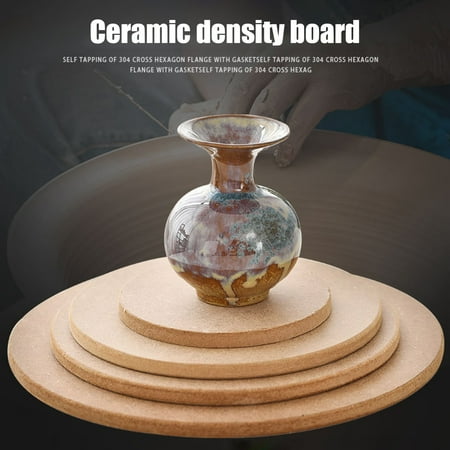 

Xinhuadsh Ceramic Fiberboard Smooth Surface Round Durable Stable Wood Fiber Compression Ceramic Board for Gift