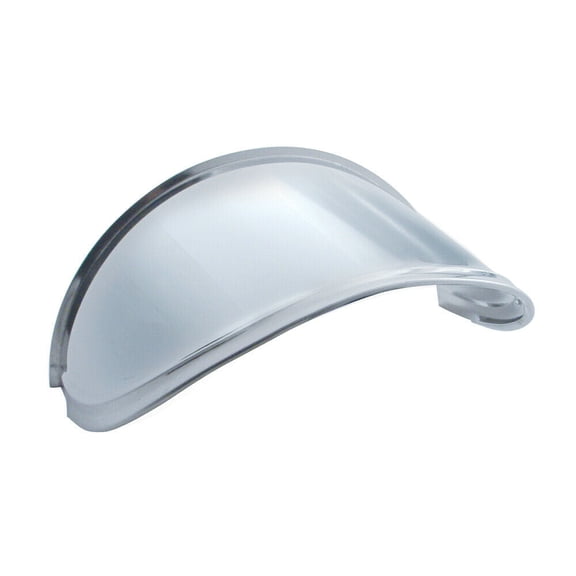 7-inch Round Stainless-Steel Extended Style Headlight Visor