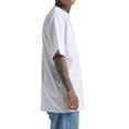 thumbnail image 4 of 3 Pack Shaka Wear Men's Max Heavyweight Short Sleeve Crew Neck T-Shirt - White - XL, 4 of 4