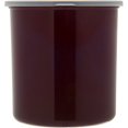 thumbnail image 4 of Carlisle FoodService Products Récipient de Stockage Rond Classique avec Couvercle pour Cuisine, Restaurants, Maison, Plastique, 2,7 Pintes, Marron, 4 of 4