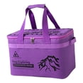 thumbnail image 2 of Bolsa de almacenamiento para acampar, bolsas de lona, ​​equipaje para exteriores, gran capacidad, resistente, bolsa de transporte para acampar, para Púrpura, 2 of 8