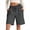 Dark Gray, variant on Women's Sweat Shorts Summer Fleece Elastic Waist Drawstring Shorts Lightweight Loose Fashion Athletic Running SweatShorts with Pockets