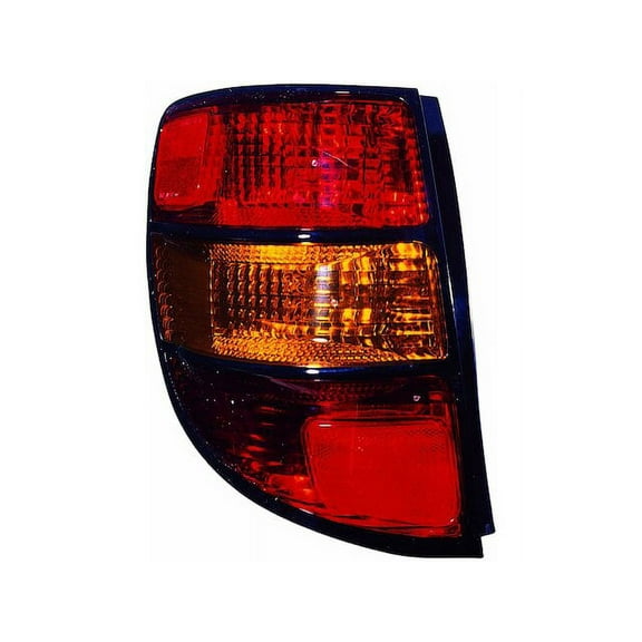 Left Tail Light Assembly - Compatible with 2003 - 2008 Pontiac Vibe 2004 2005 2006 2007