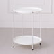 thumbnail image 5 of Muebles para oficina en casa, mesa de té pequeña escandinava, mesa auxiliar de sofá de hierro, mesa de esquina pequeña de plástico de alta resistencia, mesa redonda pequeña moderna y concisa para sala, 5 of 6