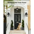 thumbnail image 6 of VIANIS Brown Outdoor Chandelier, Oil Rubbed Bronze Porch Lights, Waterproof Hanging Lights for House, Patio, Garden, Anti-Rust, 100% Aluminum, 6 of 10